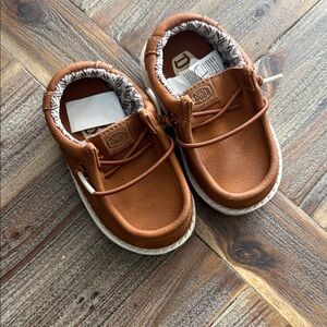 Hey Dude Kids Moccasins in Brown
